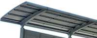 Aluminium Composite Roof to Covered Linkway