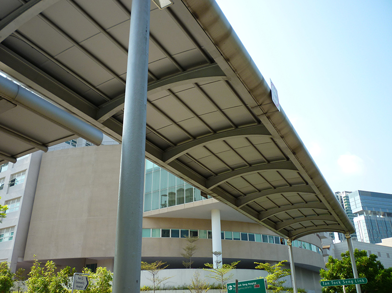 Covered Link Way from MHA Complex to Novena MRT Station