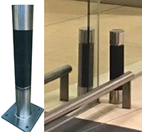 Stainless Steel Bollard to Entrances