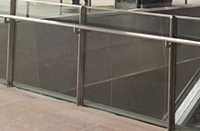 Stainless  Glass Balustrade to Concourse Area